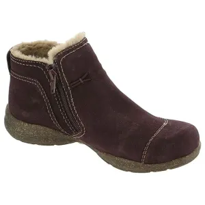 Clarks Women's Roseville Aster Burgundy Suede