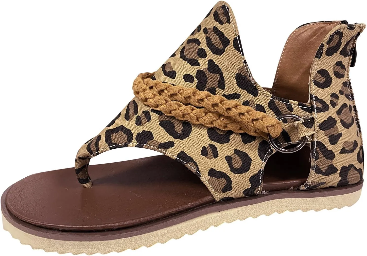 Comfortable Slip on Slide Sandals for Women Open Toes Ankle Strap Cool Shoes Soft Soled Sandals for Women