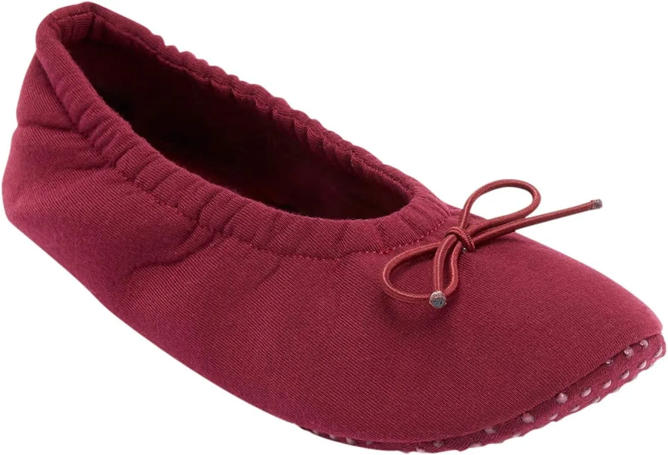 Comfortview Women's Wide Width The Ana Ballerina Slipper