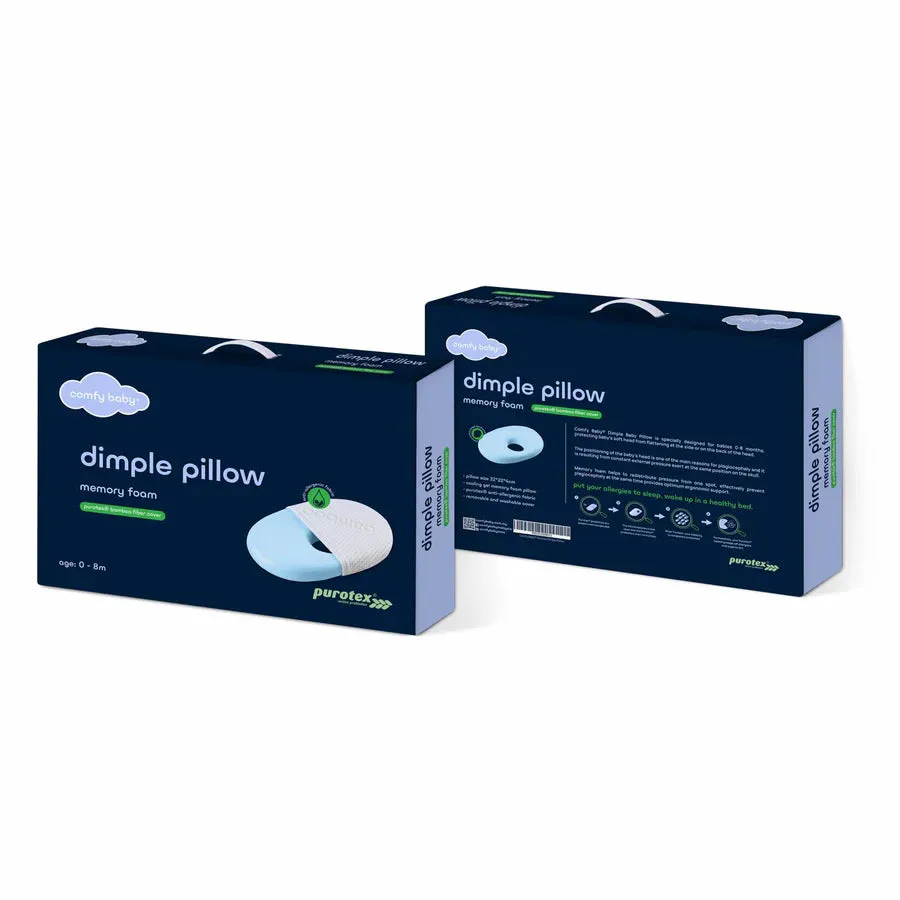 Comfy Baby Cooling Purotex Dimple Pillow