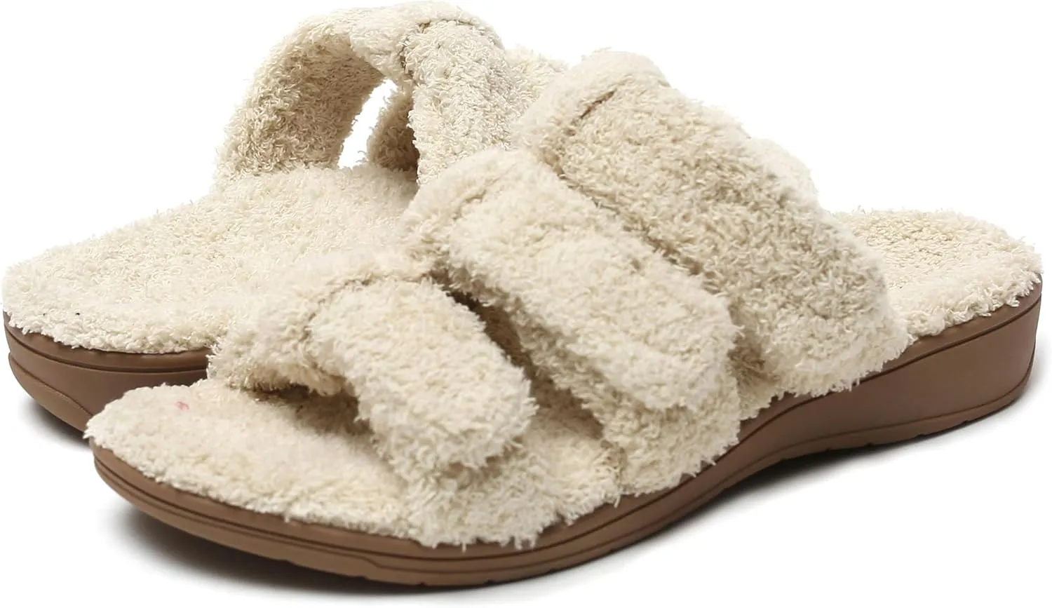 Comfy Slippers for Women Indoor and Outdoor - Fluffy, Cute, and Fuzzy House Slippers for Women with Arch Support and Orthopedic Focus