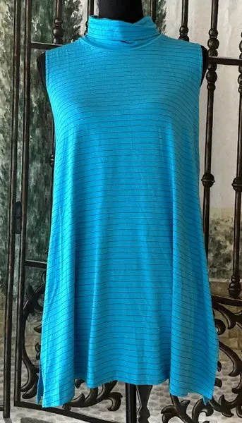 Comfy USA Nancy Tunic Topaz Stripe-M769P