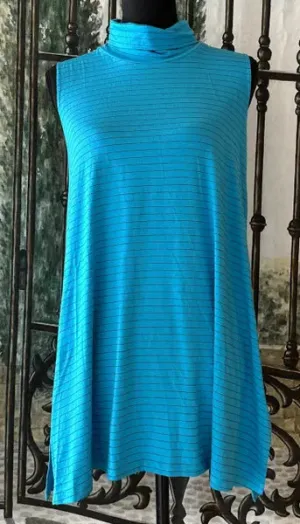 Comfy USA Nancy Tunic Topaz Stripe-M769P