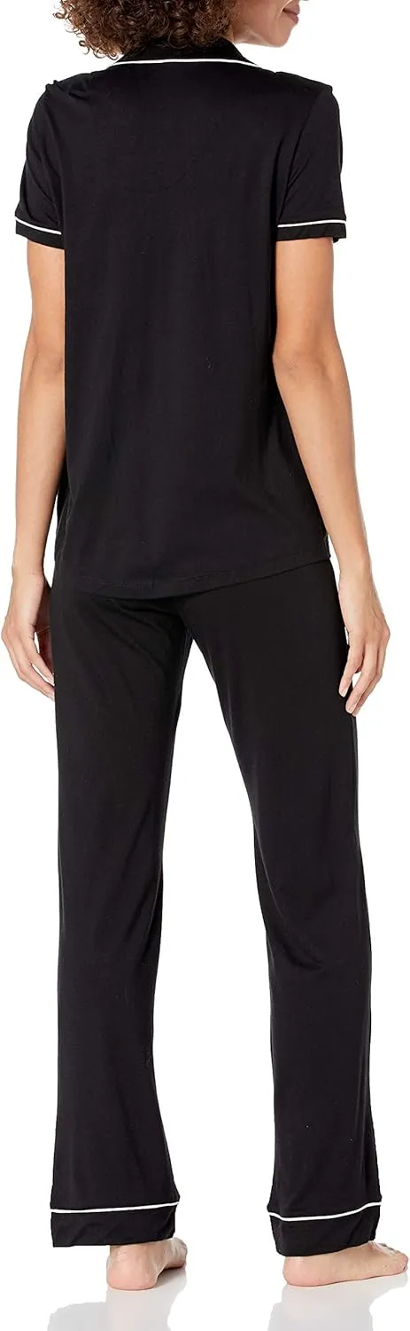 Cosabella Women's Bella Shortsleeve Top & Pant Pajama Set