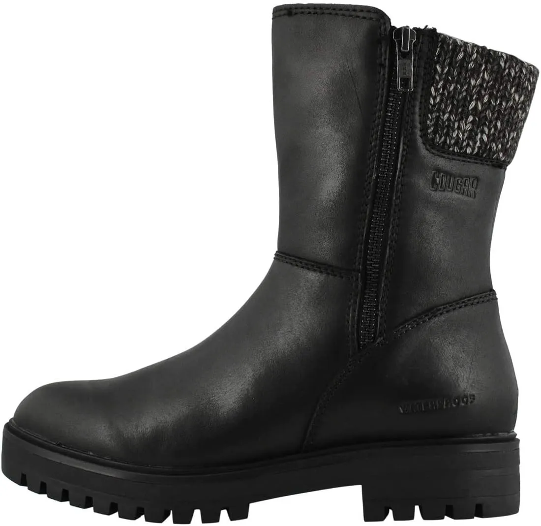 COUGAR Neptune Waterproof Black Leather 6 M