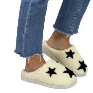COZI in White   Black Stars