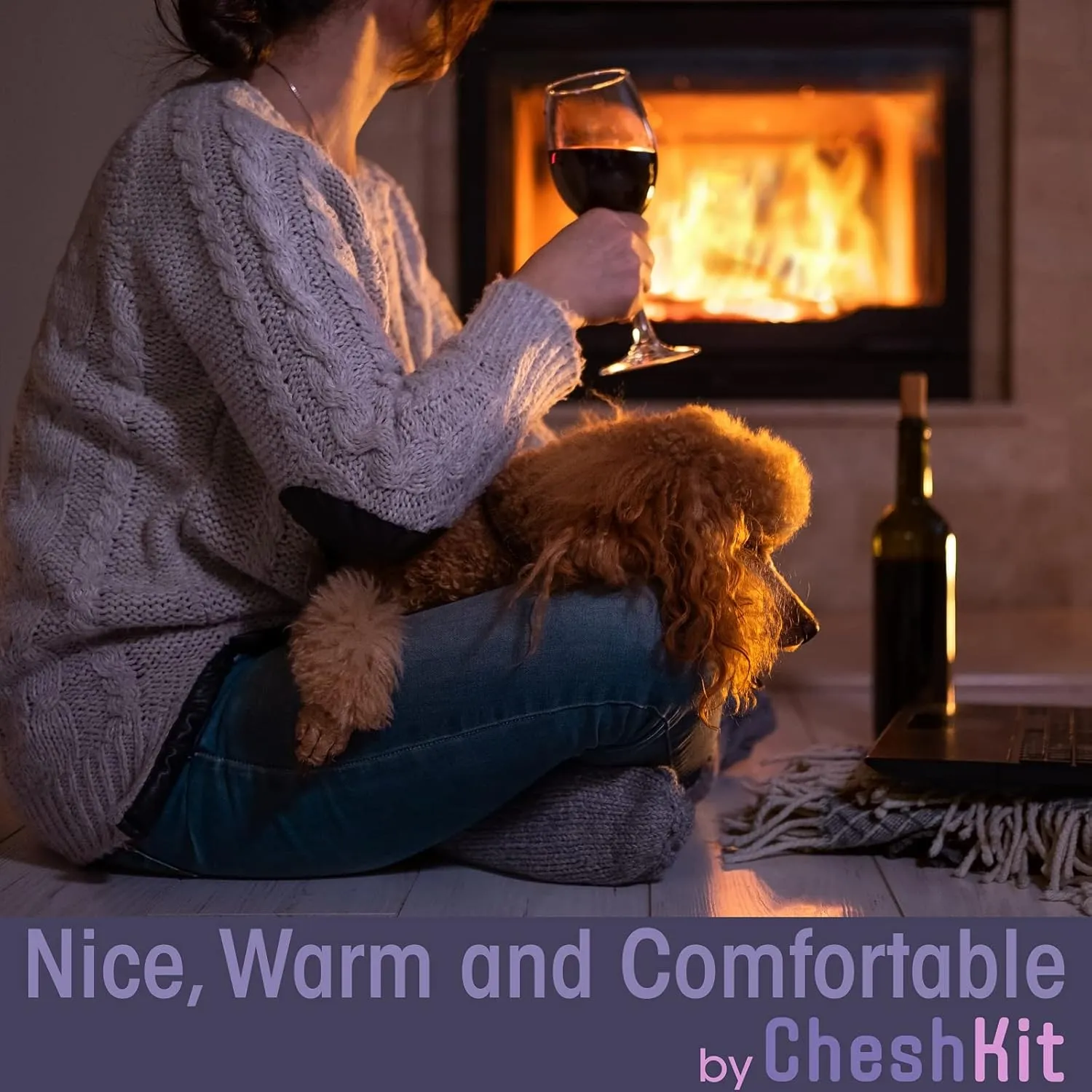 Cozy Warm Boot Liner Socks - Hiking Outdoor Sport - Polartec Fleece Winter Socks