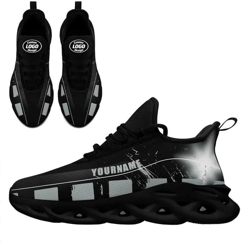 Custom Women's Sports Shoes Personalized Men's Tennis Baseball Running Athletic Shoes Fashion Lightweight Sneaker