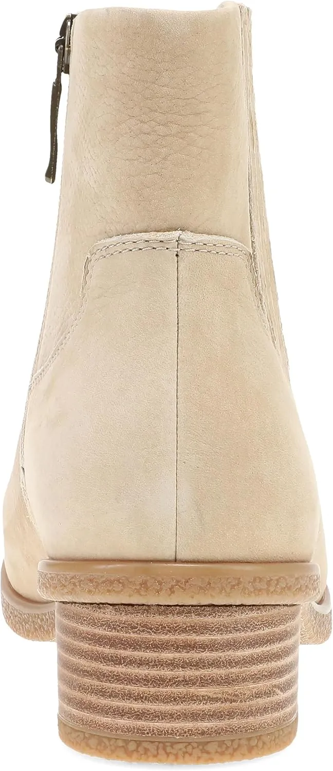 Dansko Daisie Chelsea Boot for Women - Waterproof Leather and Construction with Rubber Outsole and Leather Stacked Heel for Long-Lasting Style in Any Weather