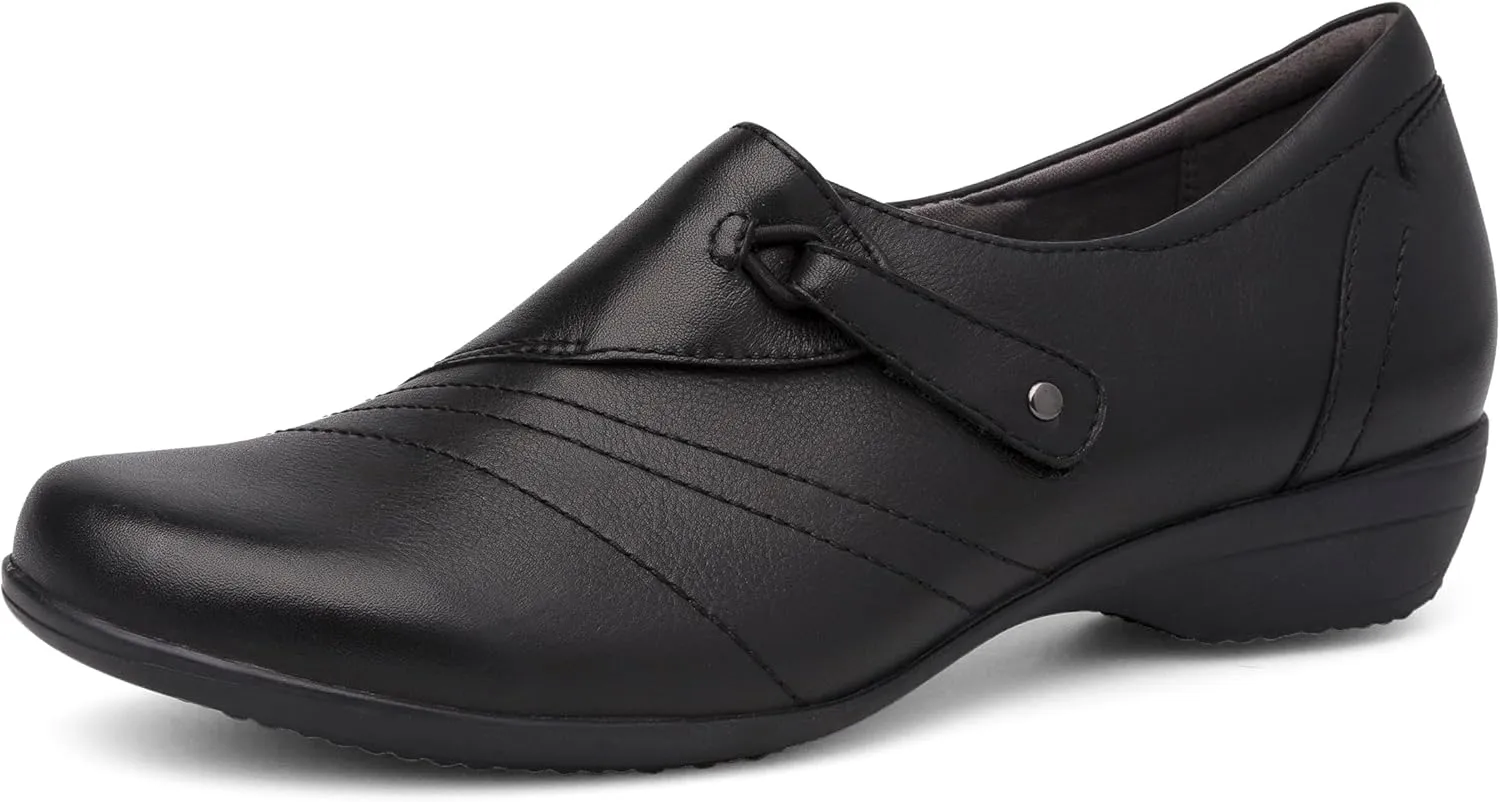 Dansko Womens Franny Black EU 40 (US Women's 9.5-10) Medium