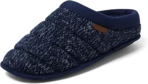 Dearfoams Men's Breathable Memory Foam Asher Clog House Shoe Slipper