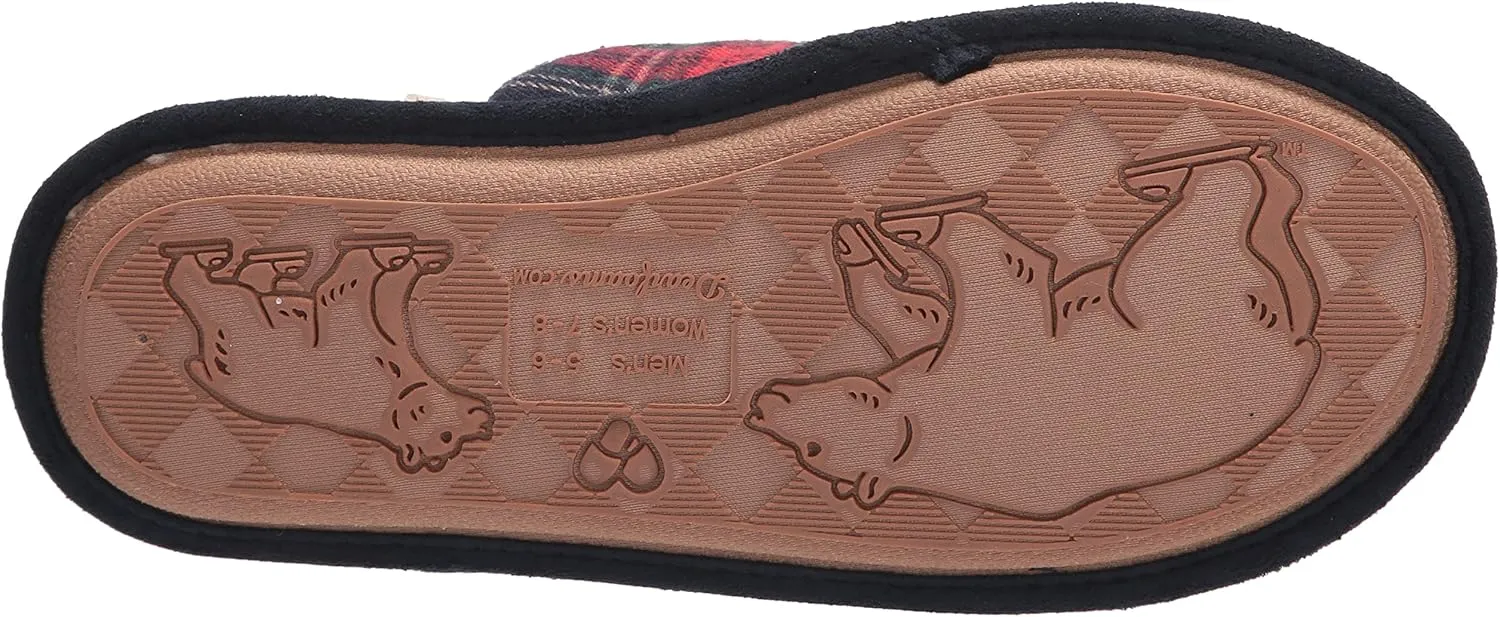 Dearfoams Unisex-Adult Family Collection Bear Moods Slipper