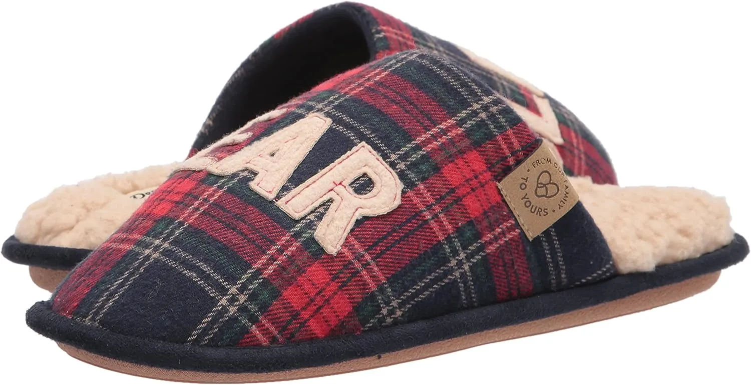 Dearfoams Unisex-Adult Family Collection Bear Moods Slipper