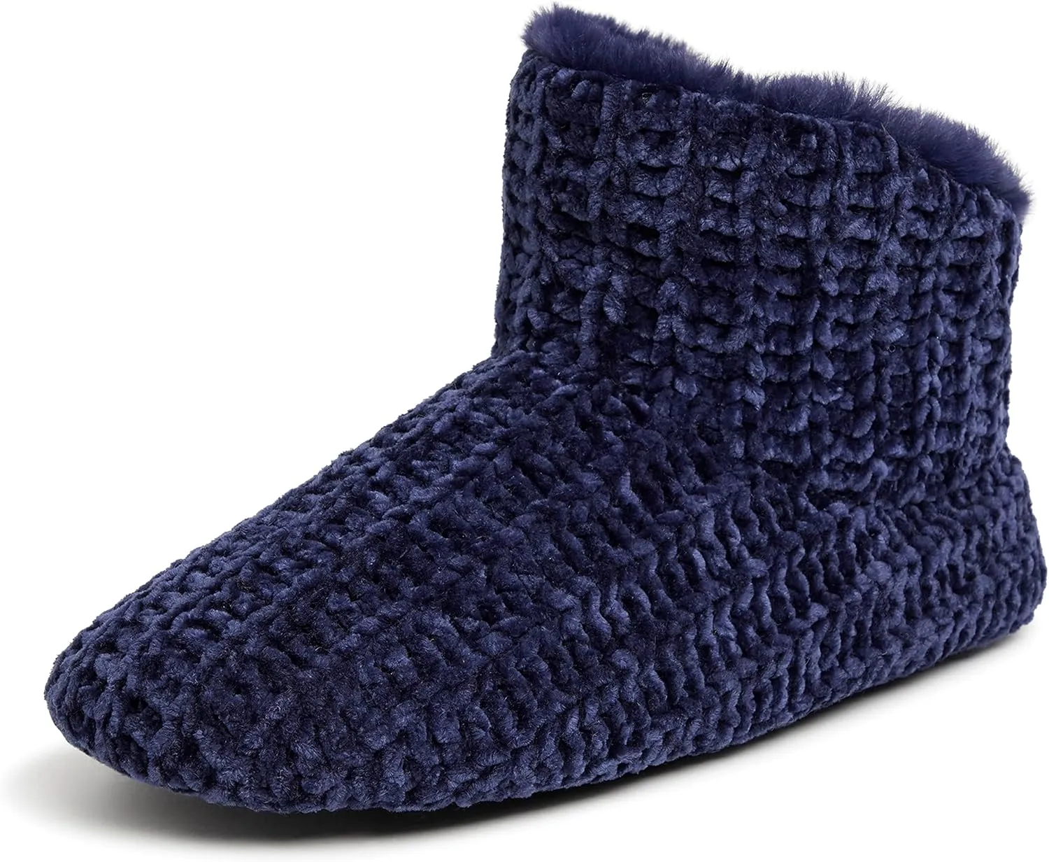 Dearfoams Women's Chenille Bootie Slipper