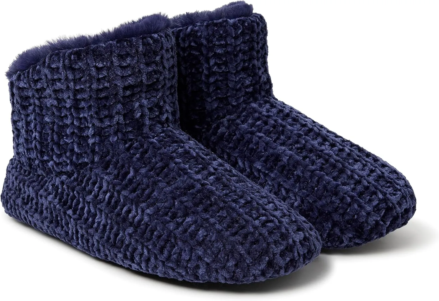 Dearfoams Women's Chenille Bootie Slipper