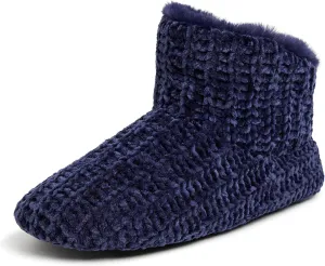 Dearfoams Women's Chenille Bootie Slipper