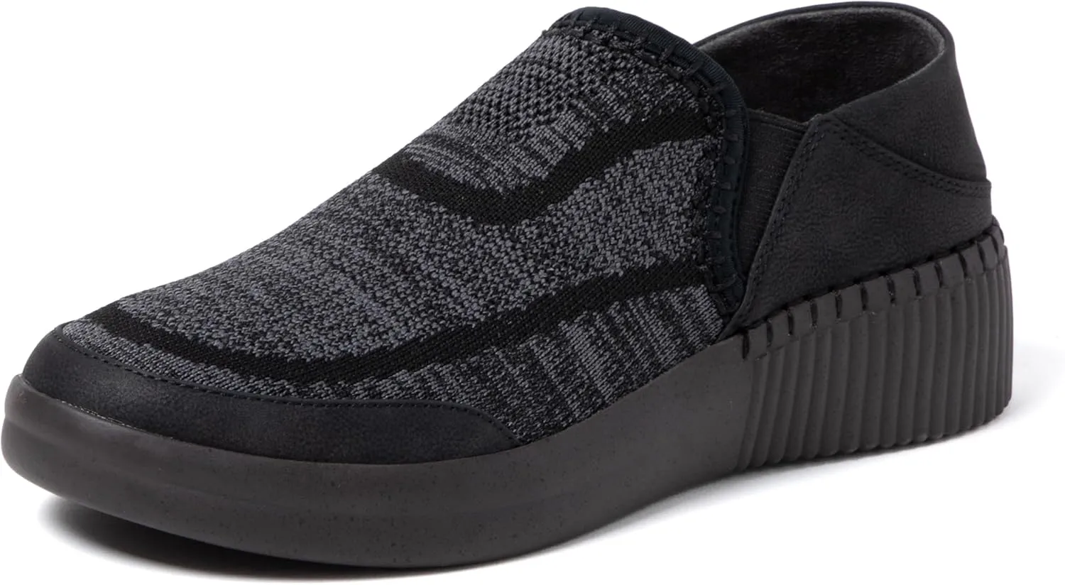 Dearfoams Women's Lee Lightweight Easy on/Off Knit Sneaker