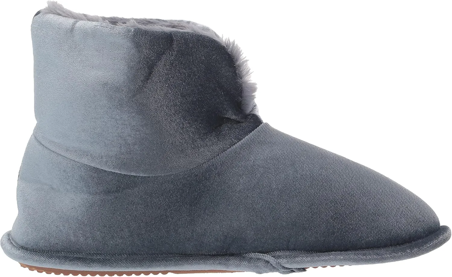 Dearfoams Women's Sara Velour Bootie Slipper