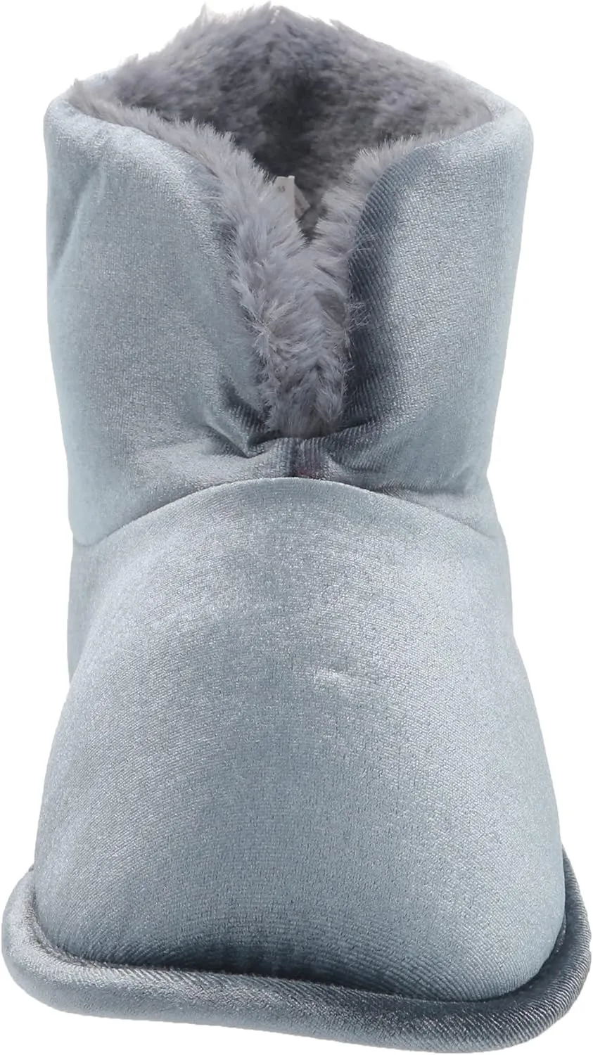 Dearfoams Women's Sara Velour Bootie Slipper