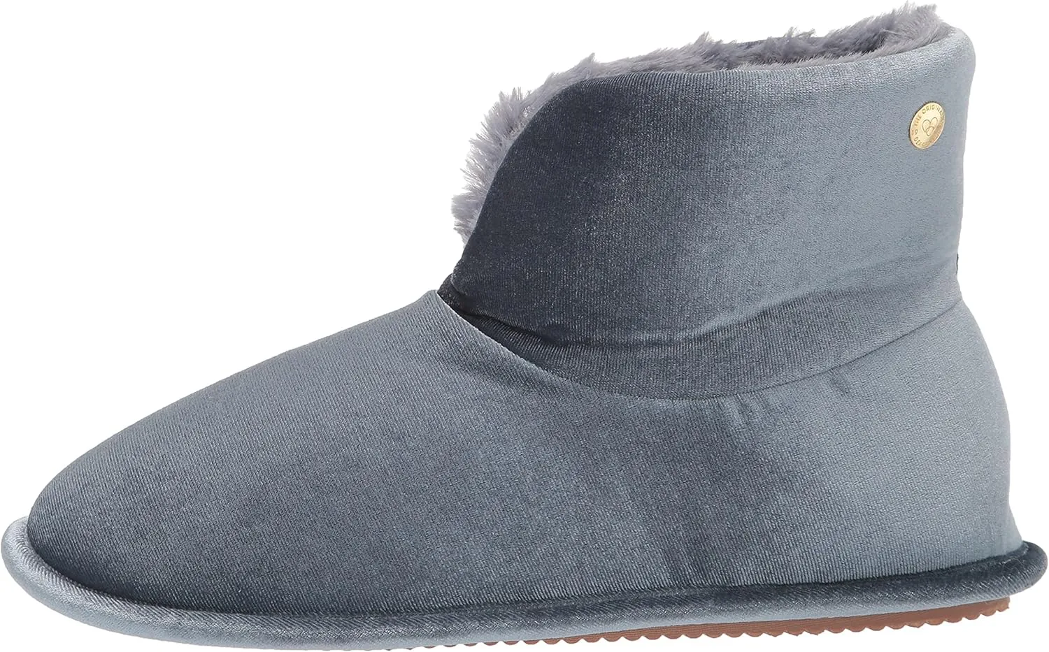 Dearfoams Women's Sara Velour Bootie Slipper
