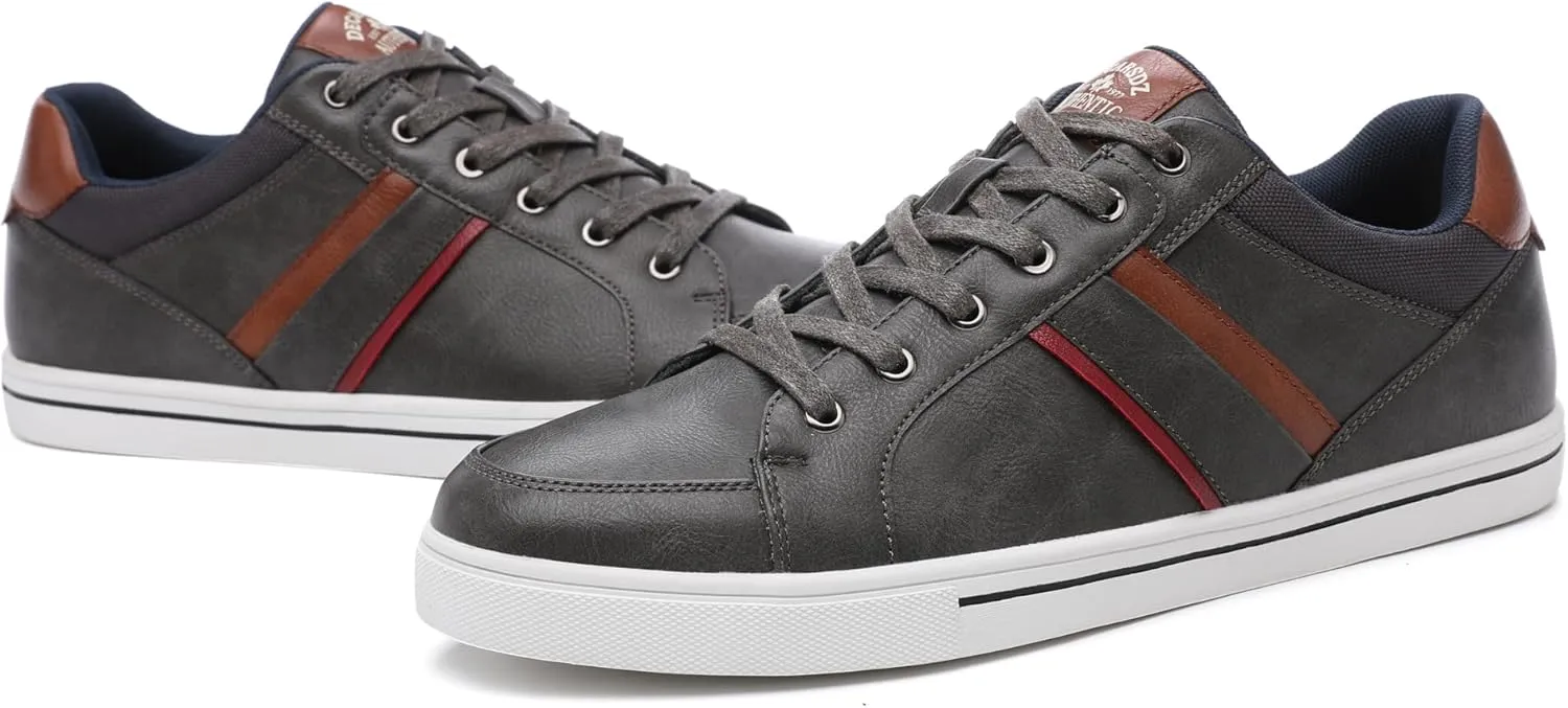 DECARSDZ Men's Fashion Dress Sneakers Classic Retro Casual Skate Shoes Breathable Sambas Walking Dress Sneaker