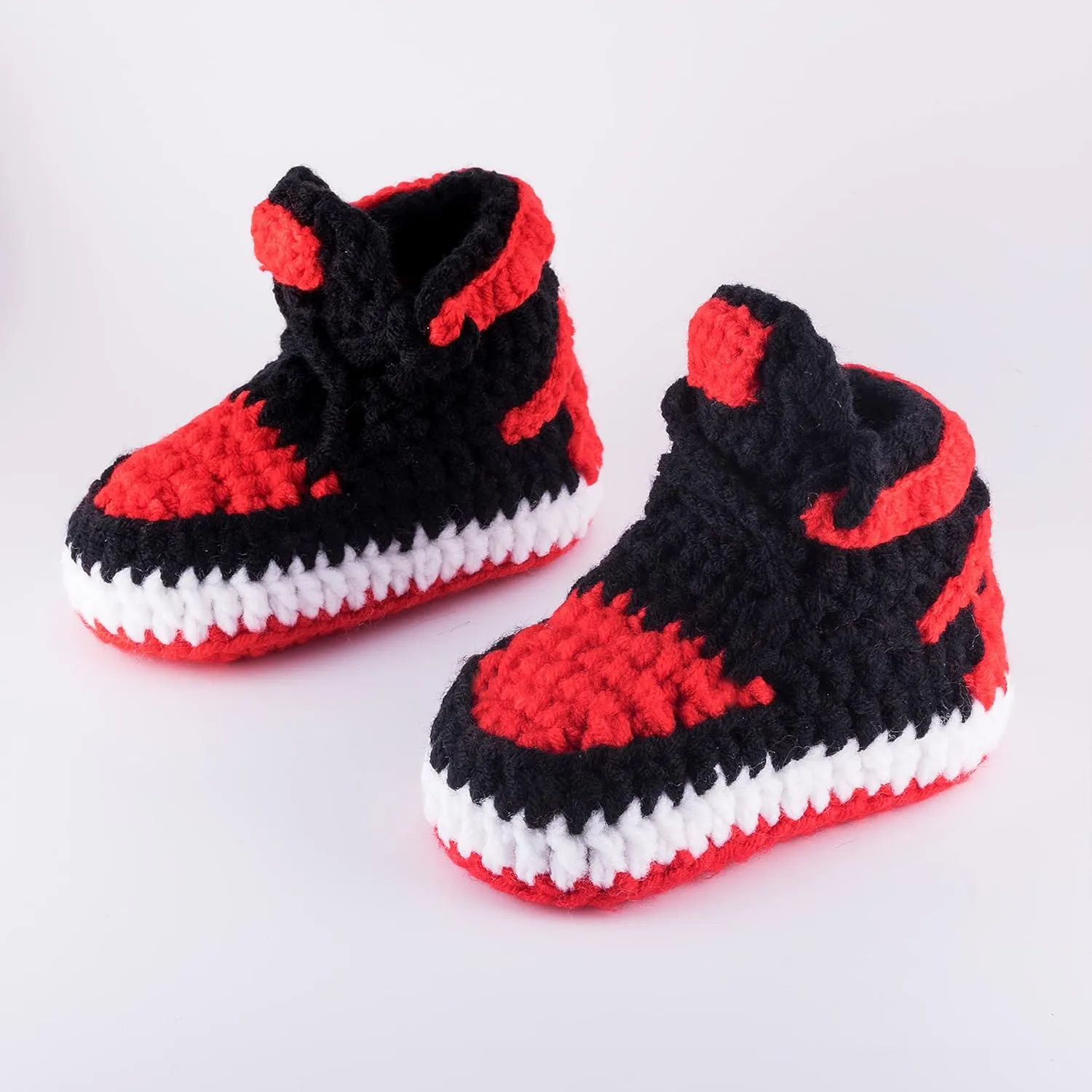 Diaper Book Club Baby Sneakers Crochet Hypebeast Shoes for Toddler Sneakerheads, Soft Booties for Boys & Girls, Designer Kids Fashion, Breathable & Comfortable Children's Kicks