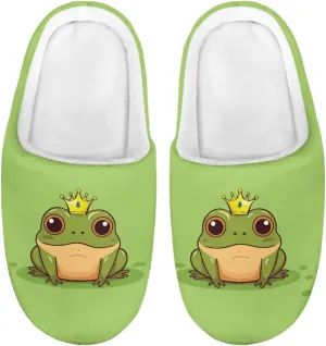 DISNIMO Boys Girls Cozy-House Slippers Warm Plush Winter Cotton Slipper Kids Indoor Non-Slip Shoes 9-14.5