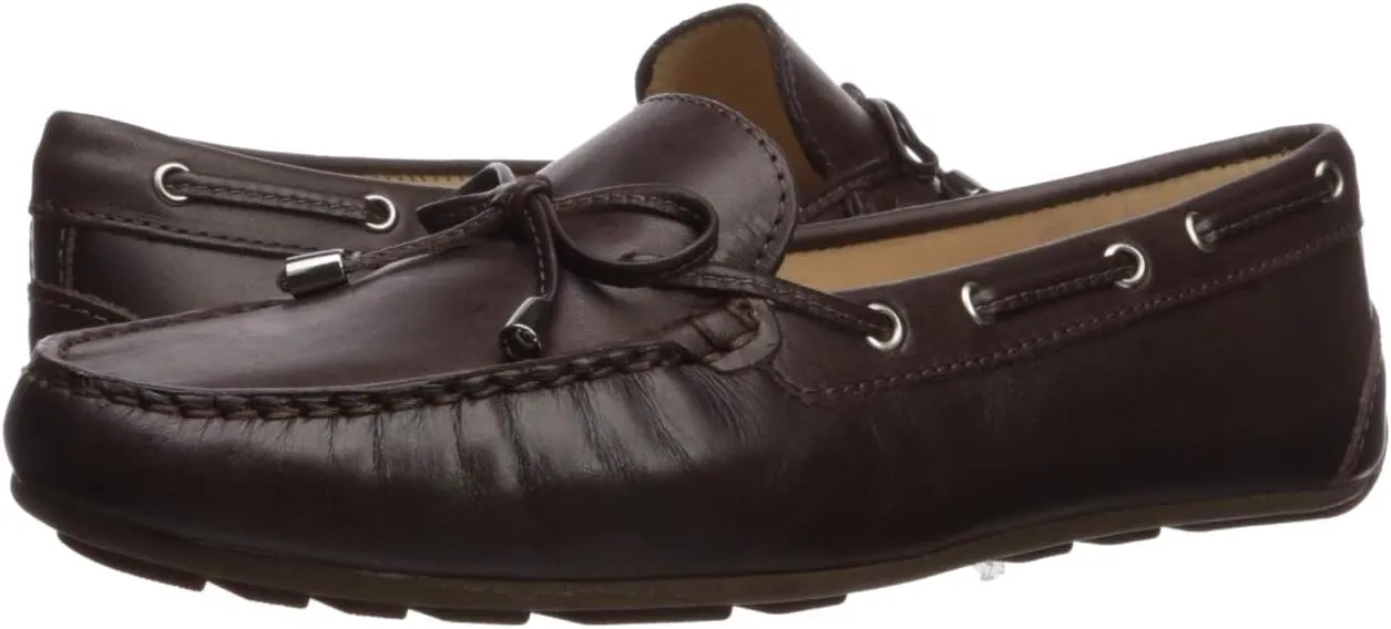 Driver Club USA Women's Leather Made in Brazil Nantucket 2.0 Tiebow Driver Moc Loafer