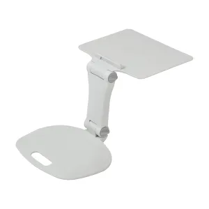 ECR4Kids The Surf Folding Portable Lap Desk, Flexible Seating, Light Grey