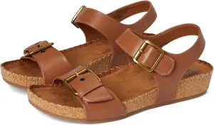 Eurosoft Women's Gypsy Flat Sandal, Luggage, 6