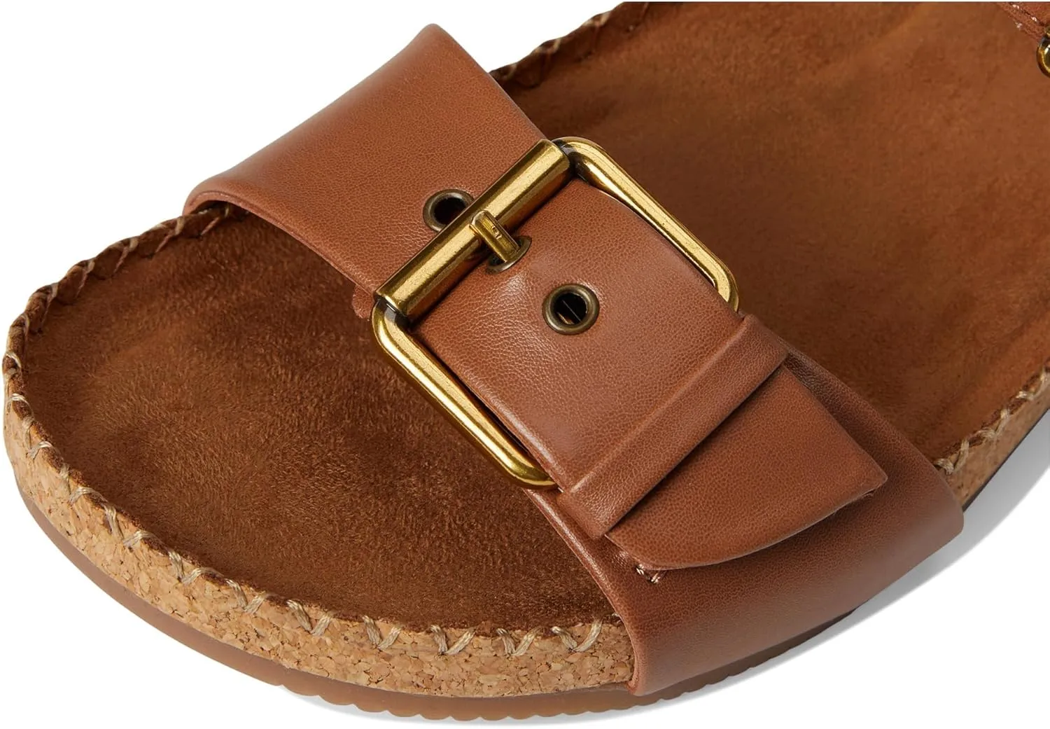 Eurosoft Women's Gypsy Flat Sandal, Luggage, 6