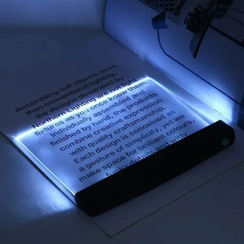 Excellent Light Flat Night Vision LED Reading Panel Luxurious
