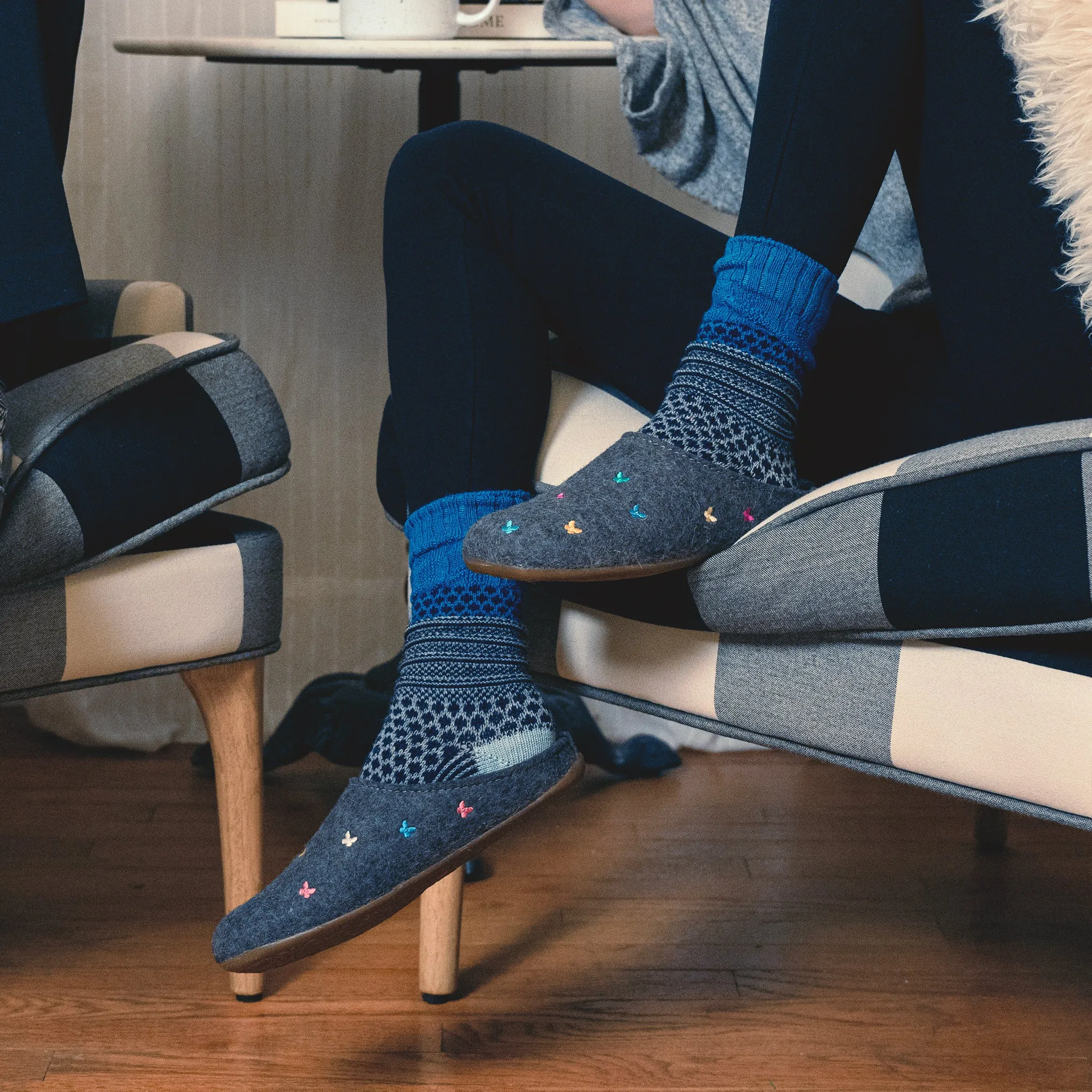 FARFALLINE - GREY - WOOL