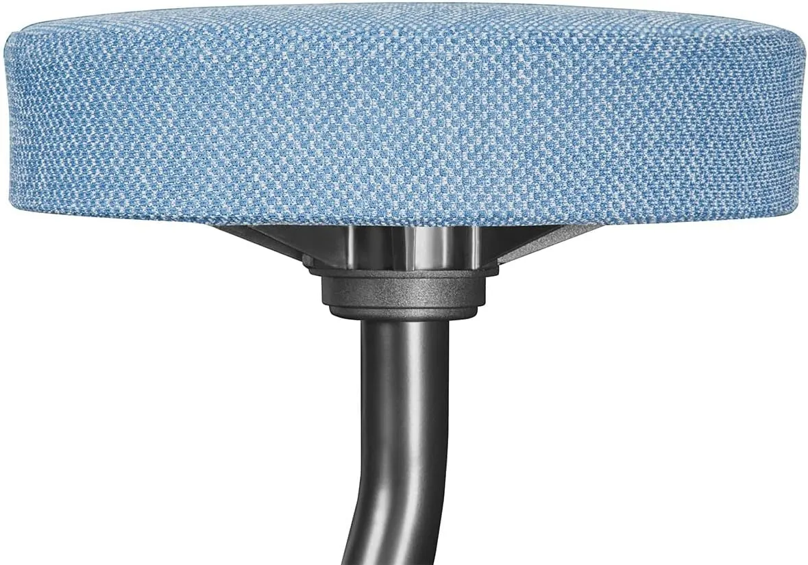 Fitness Seat, ADHD Chair Stool for Stability, Balance, Yoga, Office, School, Wellness, Active Sitting with Non-Slip Base and Washable Seat Cover
