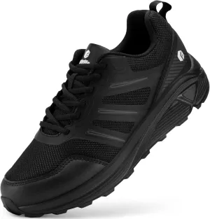 FitVille Extra Wide Sneakers for Men with Wide Toe Box Lightweight Running Shoes for Diabetic Men, Flat Feet, Heel Pain & Plantar Fasciitis Relief