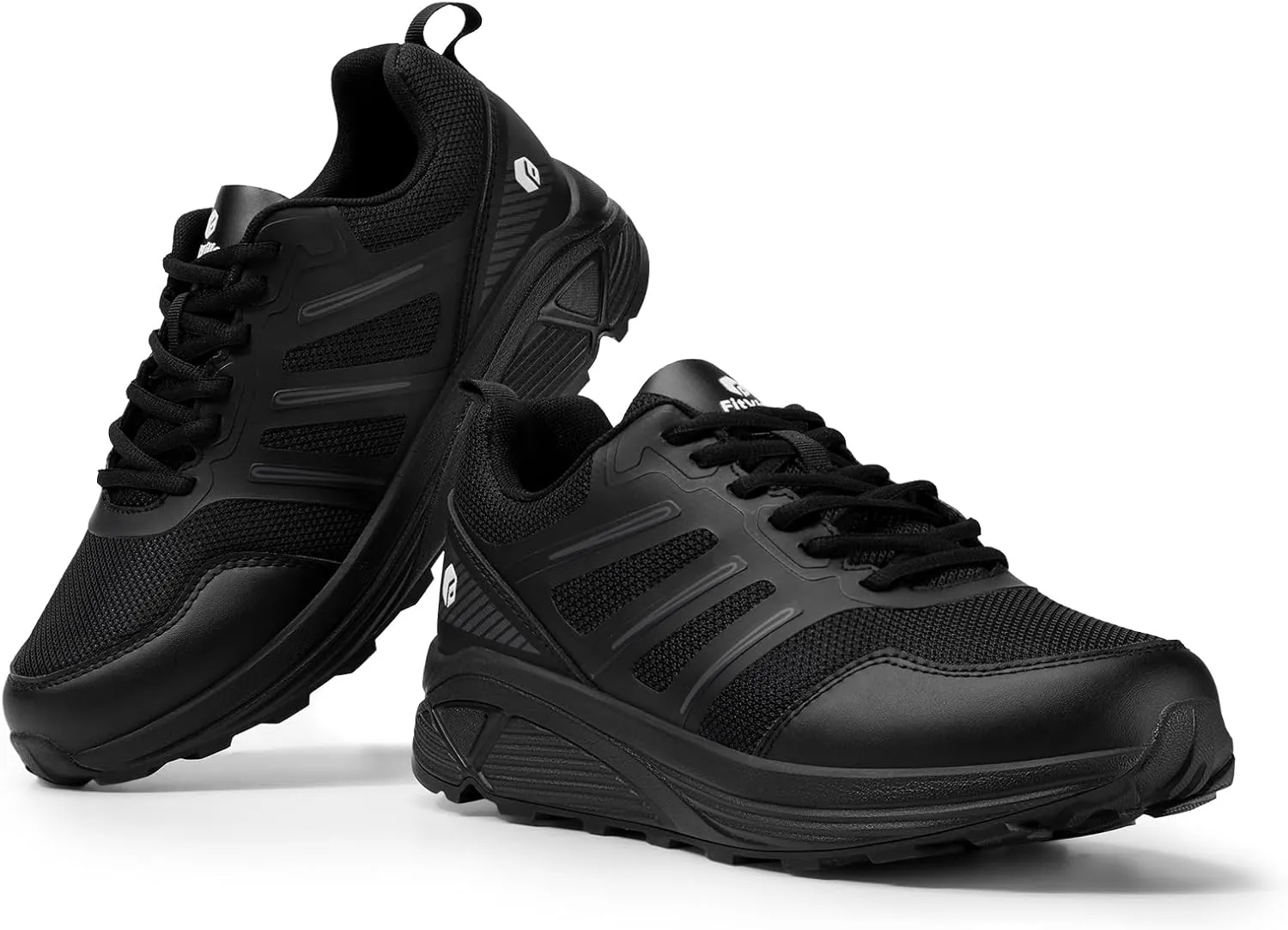 FitVille Extra Wide Sneakers for Men with Wide Toe Box Lightweight Running Shoes for Diabetic Men, Flat Feet, Heel Pain & Plantar Fasciitis Relief