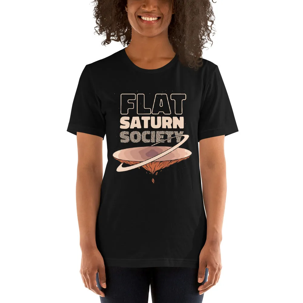 Flat Saturn Society T-Shirt