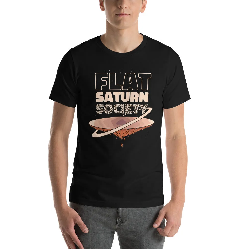Flat Saturn Society T-Shirt