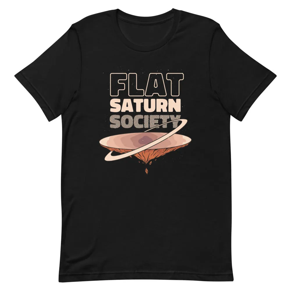 Flat Saturn Society T-Shirt