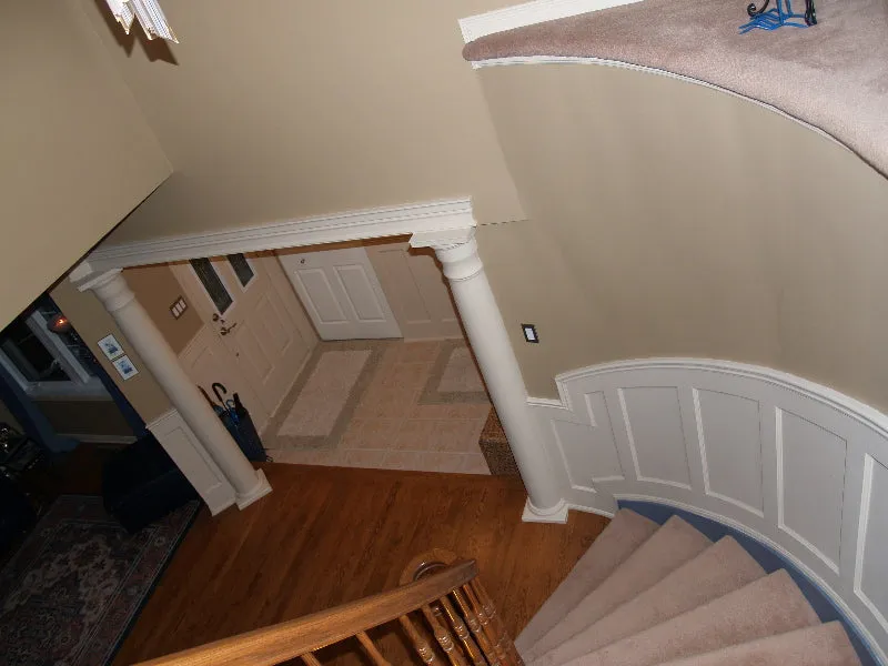 Flexible Wainscot Upper Rail