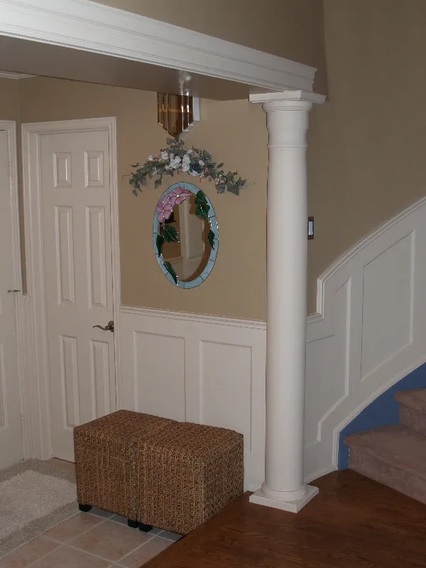 Flexible Wainscot Upper Rail