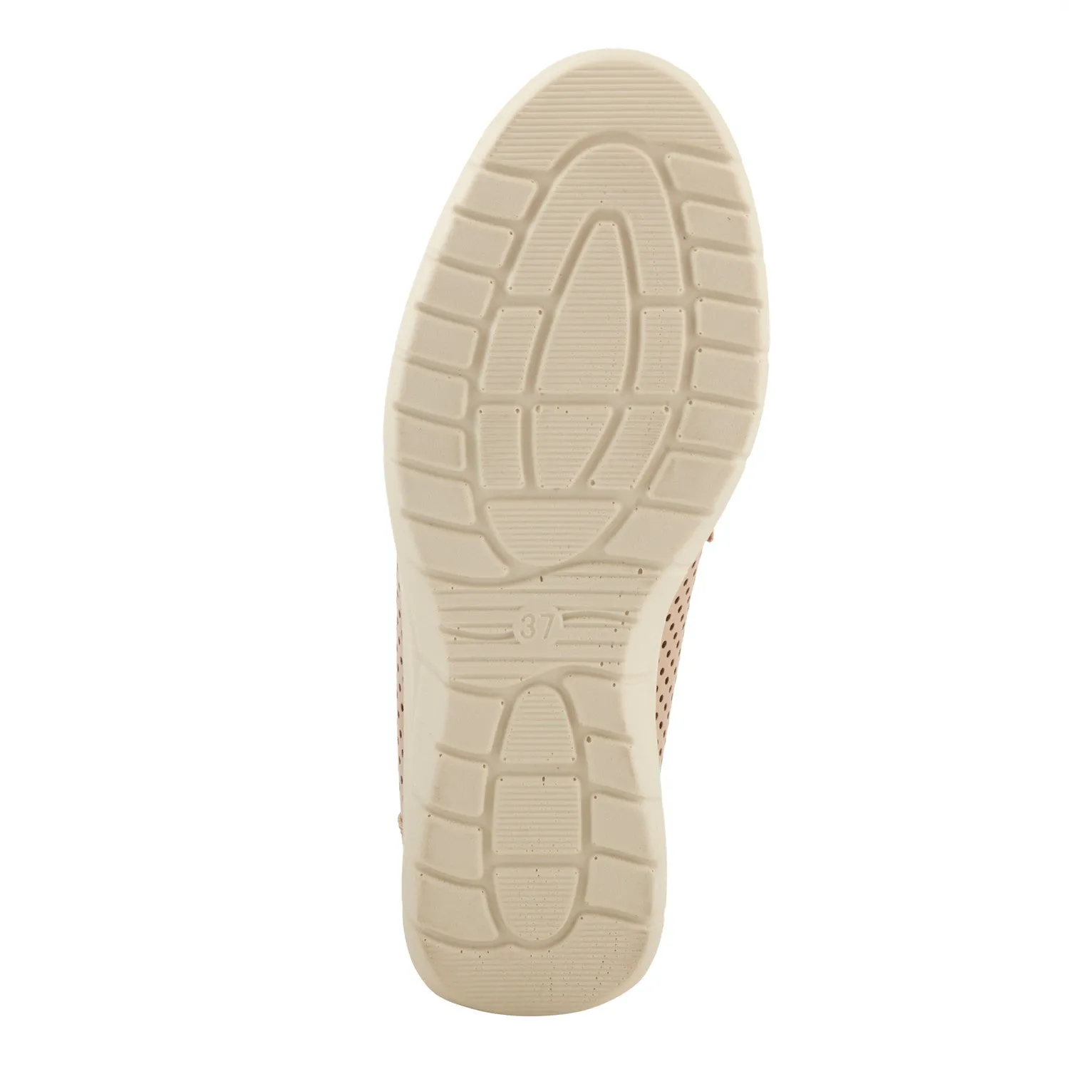 Flexus by Spring Step Women's Shoji Slip On Penny Loafer - Beige