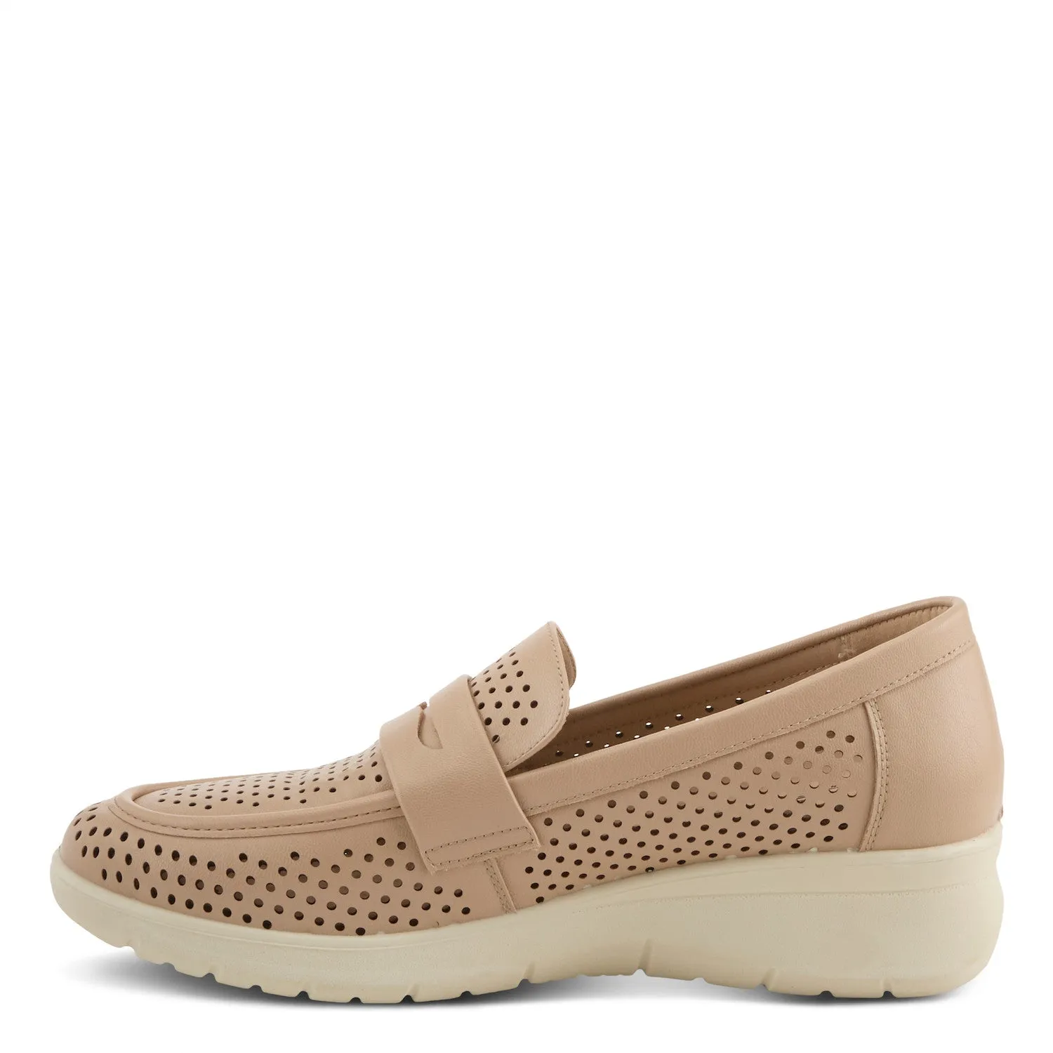 Flexus by Spring Step Women's Shoji Slip On Penny Loafer - Beige