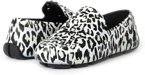 Floafers Girl's Prodigy Driver Animal Print (Toddler/Little Big Kid) Driving Style Loafer