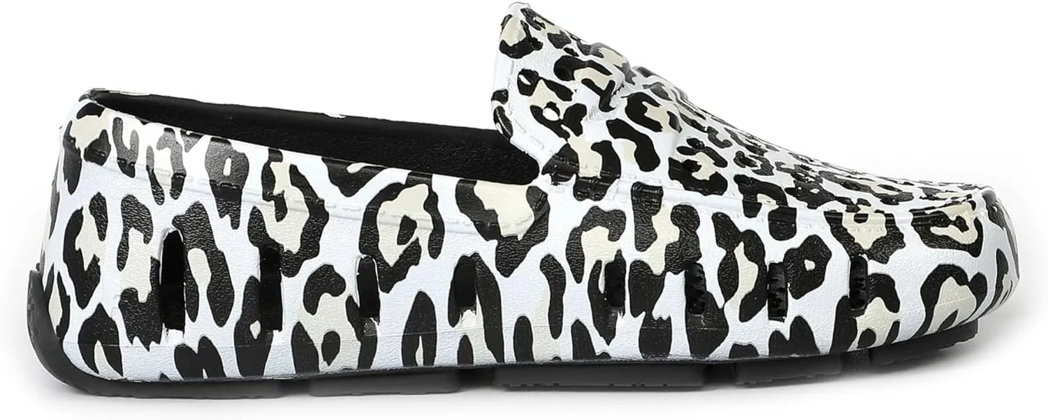 Floafers Girl's Prodigy Driver Animal Print (Toddler/Little Big Kid) Driving Style Loafer