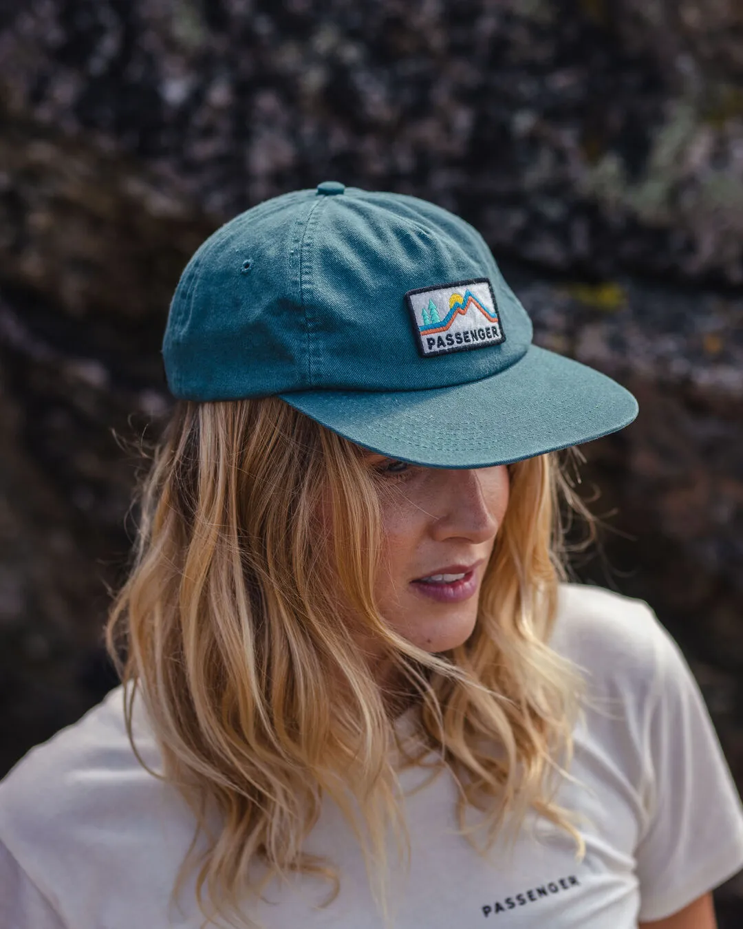 Fluke Recycled Cotton 5 Panel Hat - Deep Ocean