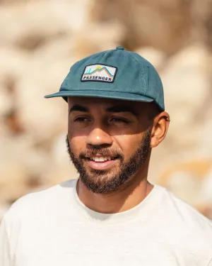 Fluke Recycled Cotton 5 Panel Hat - Deep Ocean