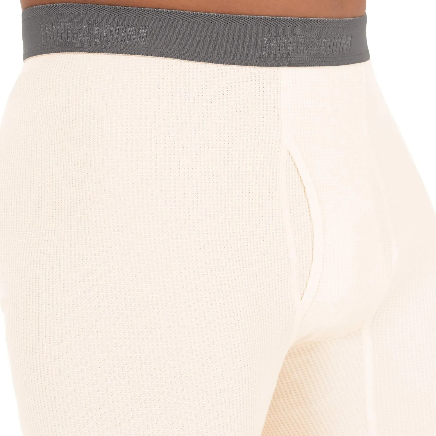 Fruit of the Loom mens Recycled Premium Waffle Thermal Underwear Long Johns Bottom