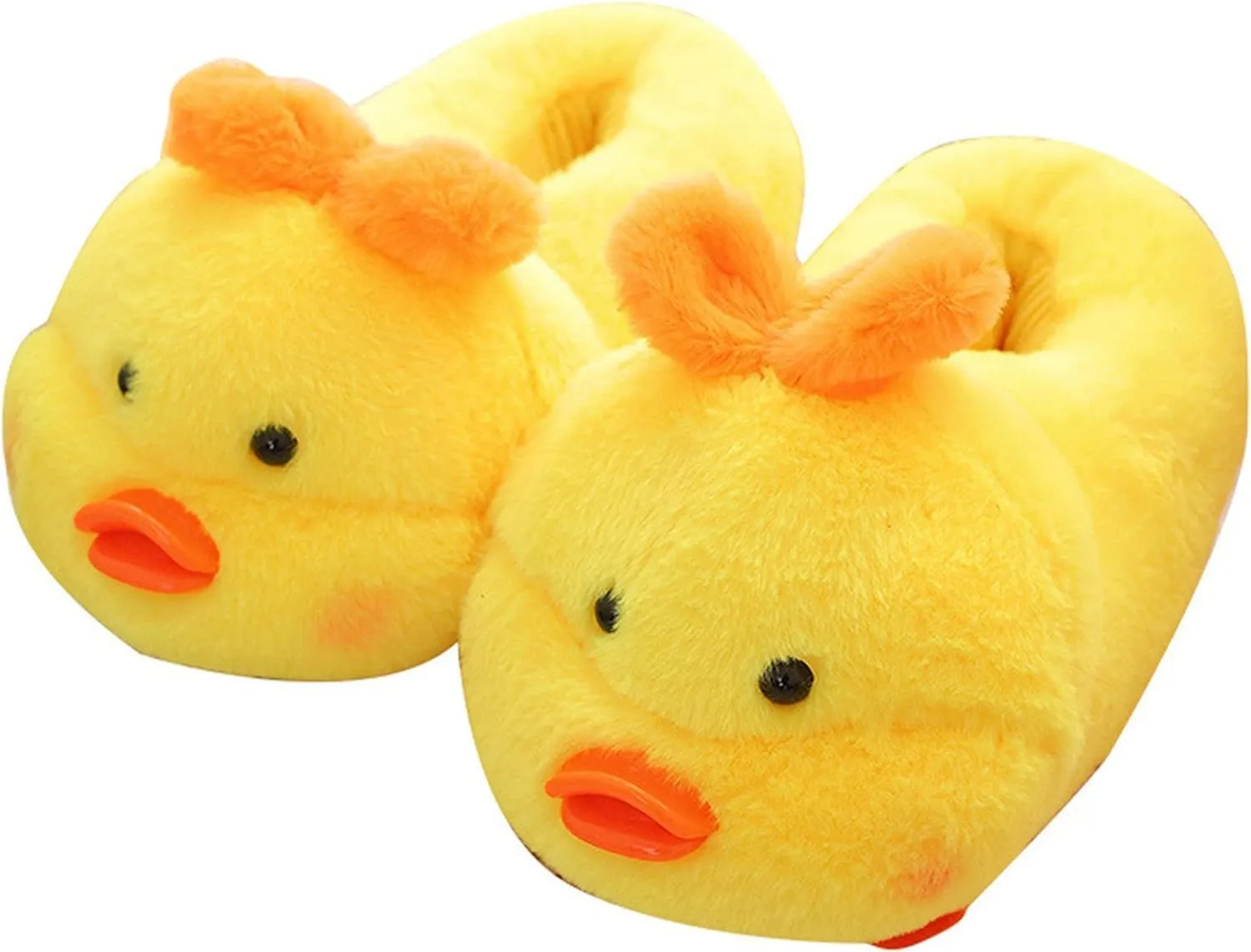 Fuzzy Cozy Pig Animal Cartoon Slippers for Women - Indoor Warm Winter Home Furry Slippers