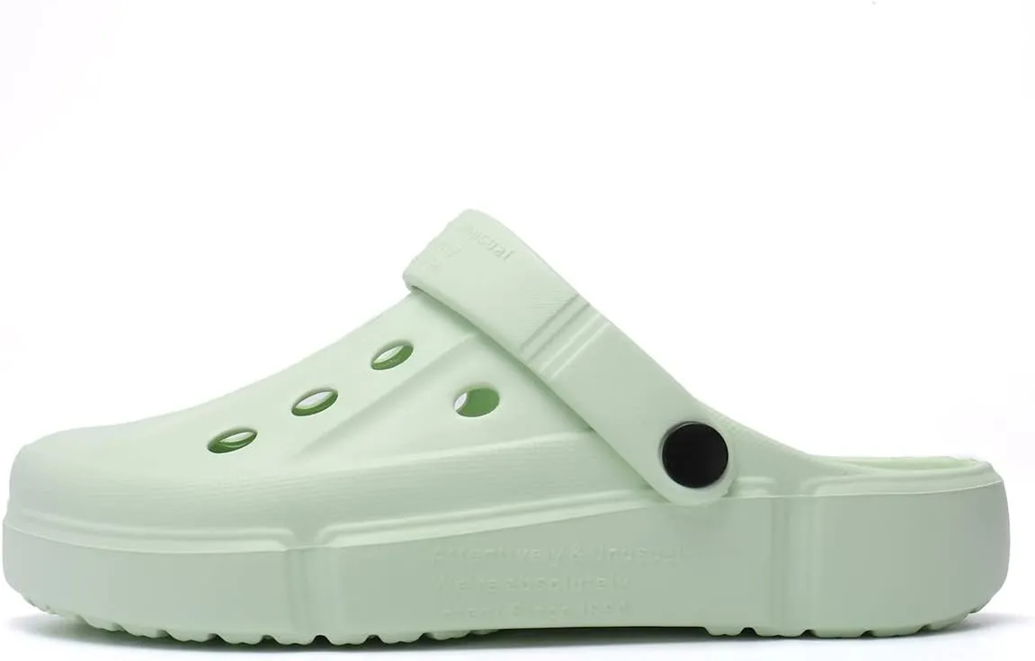FZUU Mens Women Breathable Garden Clogs Comfortable Slip On Beach Sandals Lightweight Slippers Water Shoes